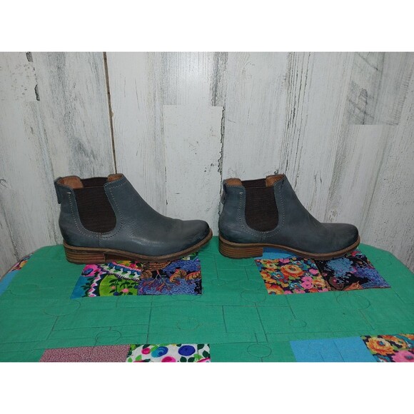 Sofft Women's Size 7 Pull On Ankle Boot Gray Leather - Picture 5 of 10